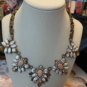 Elegant Floral Statement Necklace
